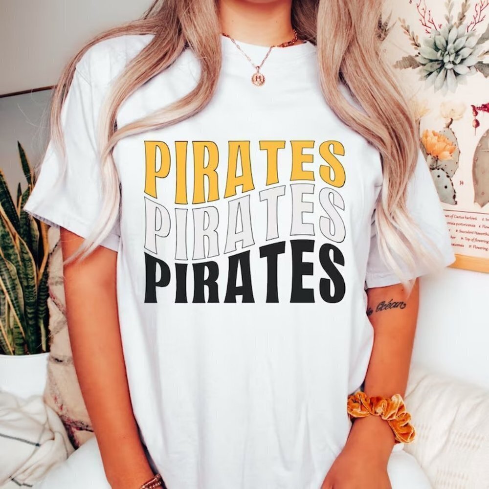 Pirates Shirt Pirates Retro Pirates Tshirt Baseball Shirt Pirates